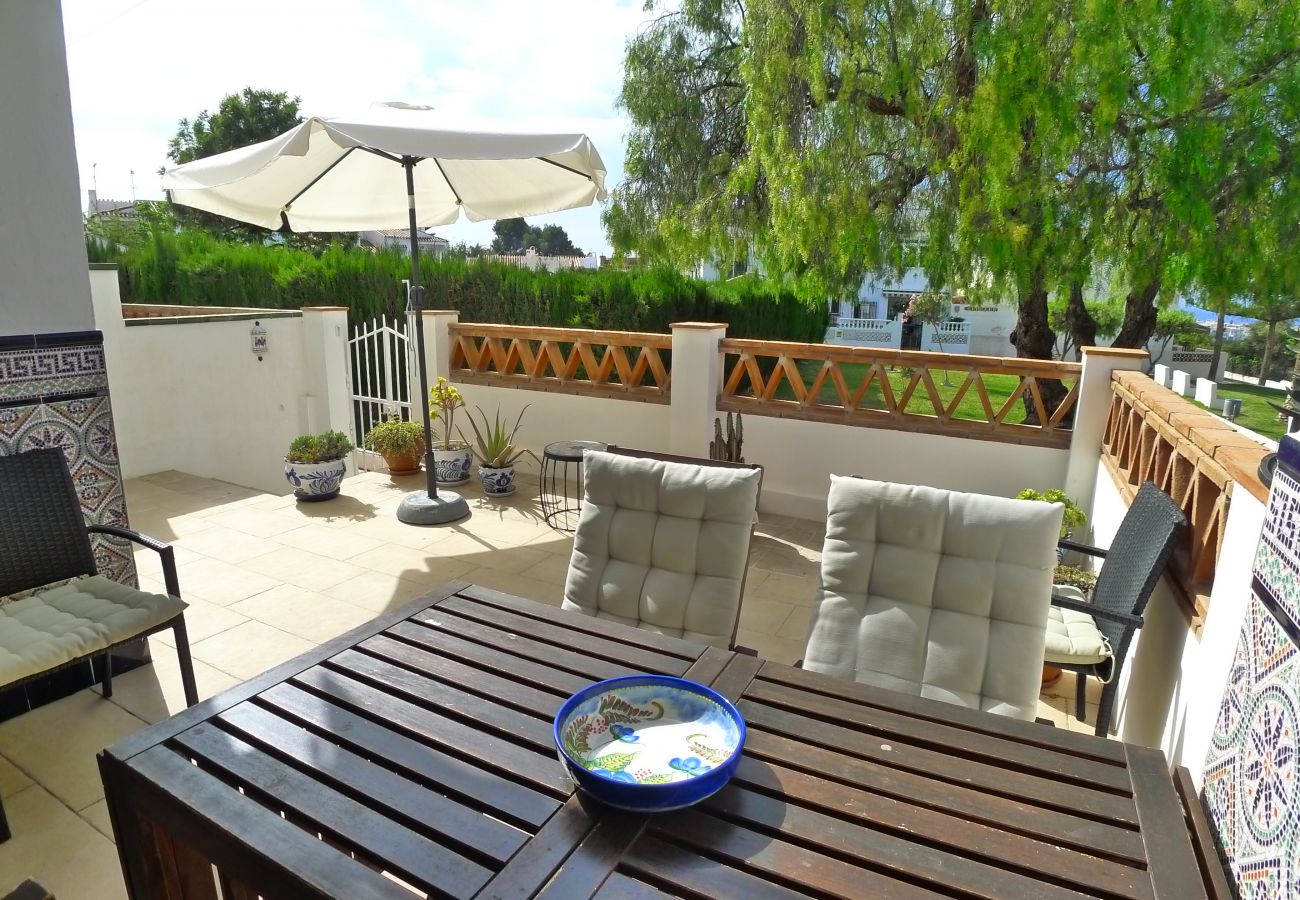 Townhouse in Nerja - Sleeps 9 | Casa Vista Bella | CG R1248